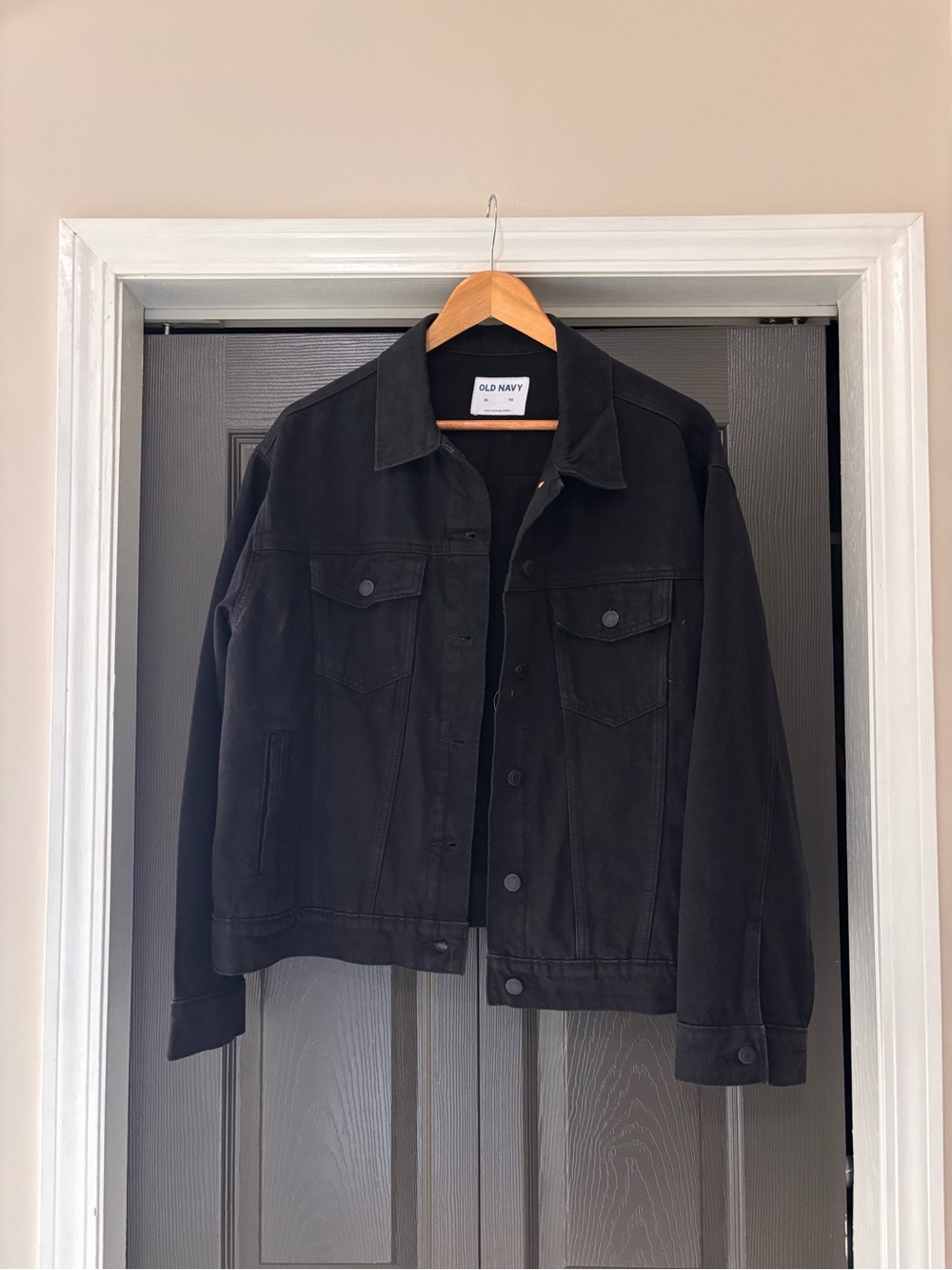 Old Navy Black Jean Jacket